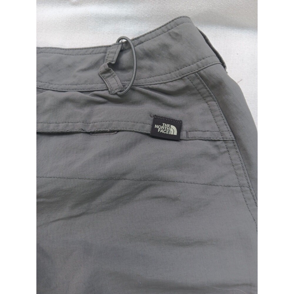 North Face Convertible Cargo Pants Womens 2 Gray Hiking Outdoors Trail - Picture 8 of 15